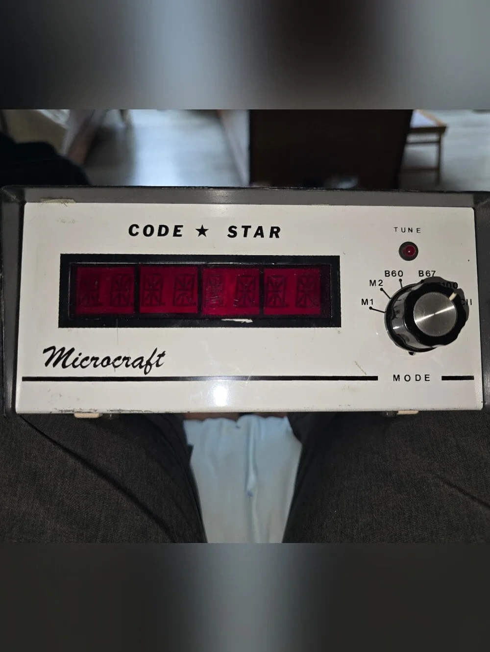 Microcraft Code Star digital Morse code, RTTY, and ASCII reader/decoder.
